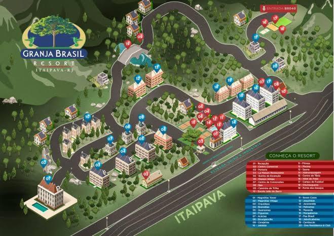 Maravilhoso Flat Em Itaipava Apartment Petropolis  Exterior photo